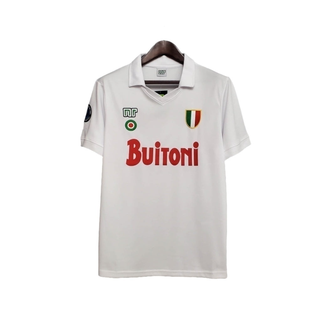 Camisa Napoli Visitante 87/88 - Retrô - Central das Camisas