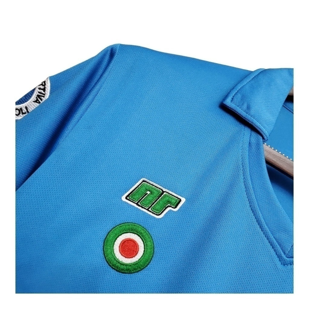 Camisa Napoli Titular 87/88 - Retrô - Central das Camisas