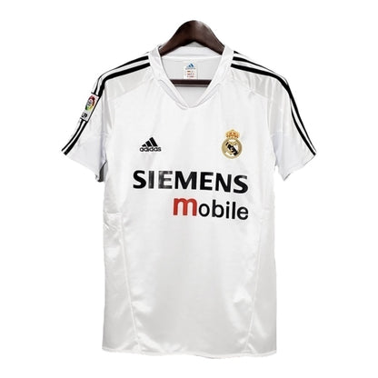 Camisa Real Madrid Titular 04/05 - Retrô - Central das Camisas