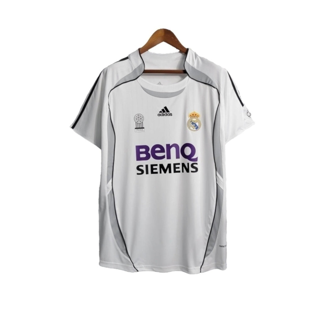 Camisa Real Madrid Titular 06/07 - Retrô - Central das Camisas
