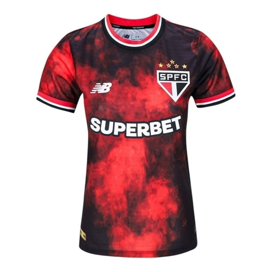 Camisa São Paulo III 24/25 - Feminina - Central das Camisas