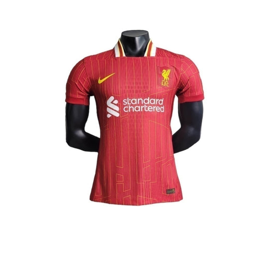 Camisa  Liverpool Titular 24/25 - Jogador - Central das Camisas