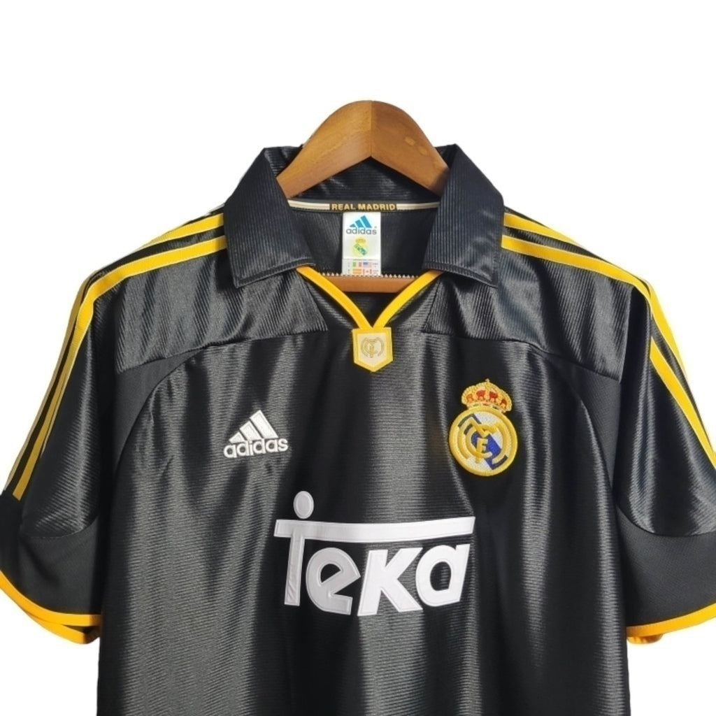 Camisa Real Madrid Visitante 99/01 - Retrô - Central das Camisas