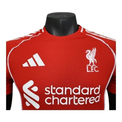 Camisa  Liverpool Titular 24/25 - Jogador - Central das Camisas