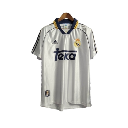 Camisa Real Madrid Titular 98/00 - Retrô - Central das Camisas