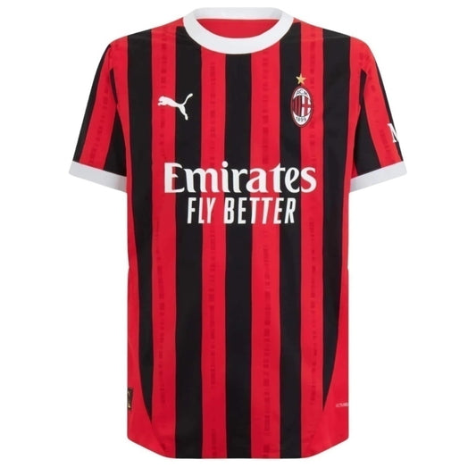 Camisa AC Milan Titular 24/25 - Torcedor - Central das Camisas