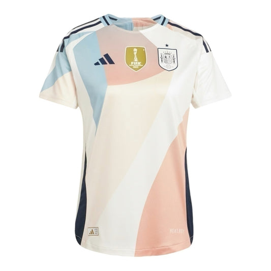 Camisa Seleção Espanha Eurocopa Visitante 25/26 - Feminina - Central das Camisas