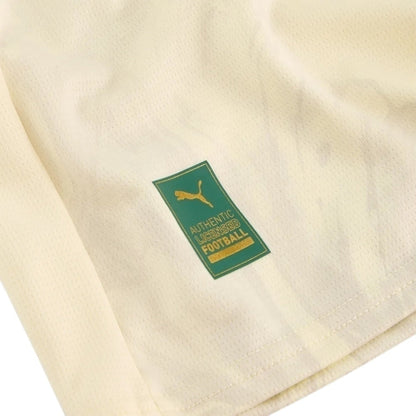 Camisa Palmeiras Edição Especial Mundial de Clubes 25/26 - Torcedor Masculina - Bege e verde - Central das Camisas