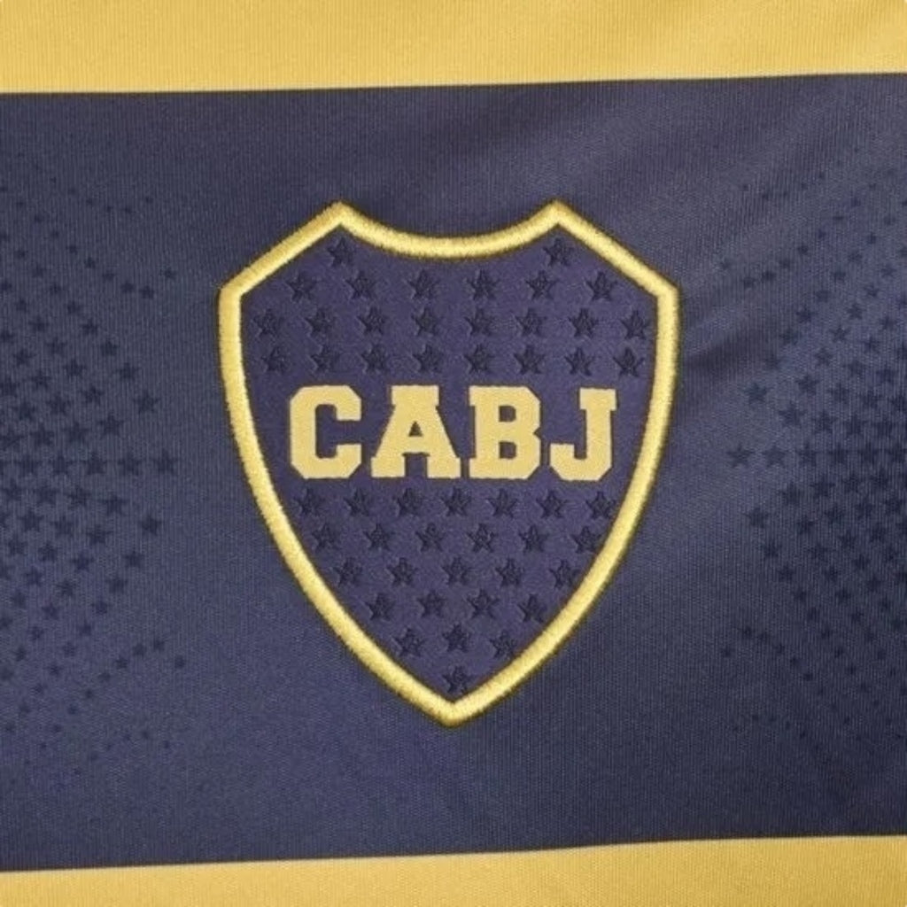 Camisa Boca Juniors II 25/26 - Torcedor Masculina - Amarela com detalhes em azul - Central das Camisas