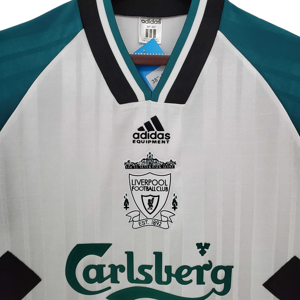 Camisa Liverpool Visitante 93/95 - Retrô - Central das Camisas