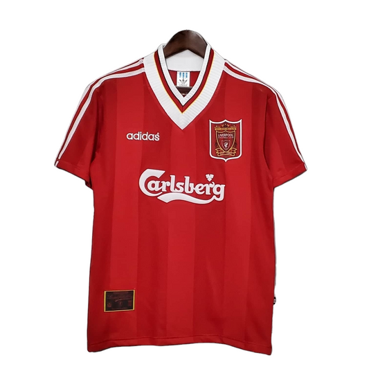 Camisa Liverpool Titular 96/97 - Retrô - Central das Camisas